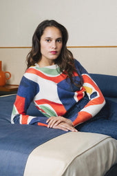 Pull en laine Prunelle