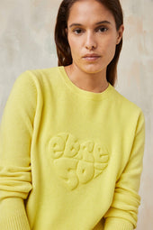 Pull Jaune Pop