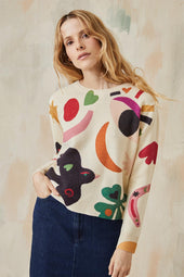 Jersey de lana Soi x Leona Rose