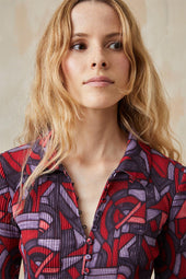 Vestido Balma Puzzle