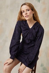 Vestido Hera de seda Mots Exquis