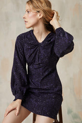 Robe Hera en soie Mots Exquis