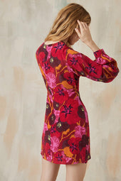 Vestido Hera de seda Pomodoro