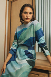 Robe Pull Evasion glacée