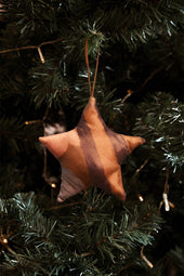 Décoration de Noël Golden Pop Corn - Lot de 3