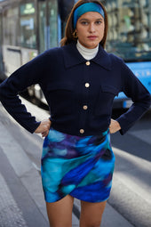 Wool cardigan Idéaliste