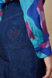 Raw Denim Pants