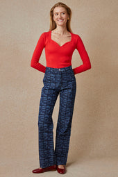 Idéaliste Washed Denim Pants