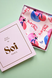 Foulard en soie Un Américain à Paris