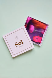 Foulard en soie Flora Pivoine