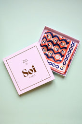 Silk scarf Prunelle