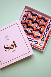 Silk scarf Prunelle
