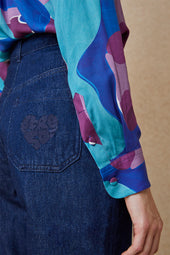 Chemisier L'Envol Indigo