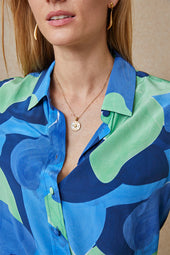 L'Envol Moorea silk blouse