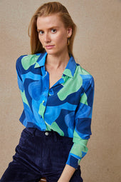 L'Envol Moorea silk blouse