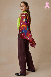 Pañuelo de seda Soi x Leona Rose