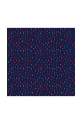 Foulard en Soie Reine Elisabeth Bleu