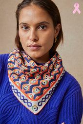 Pañuelo de seda Prunelle