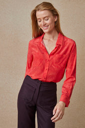 Rivière Grenadine silk blouse