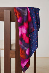Foulard en soie Flora Pivoine