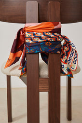 Silk scarf Prunelle