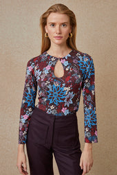 Top Bianca Trèfle Rubis