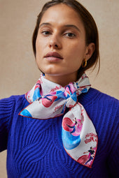 Foulard en soie Un Américain à Paris