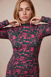 Robe Allura Chalet sur Lou, mannequin taille 42 #taille Lou porte une taille 42
