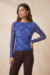 Top Alluria Bois Dormant sur Olivia, mannequin taille 36 #taille Olivia porte une taille 36