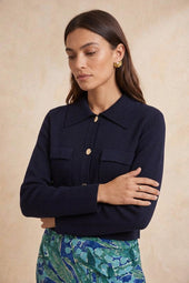 Cardigan en laine Idéaliste