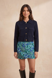 Cardigan en laine Idéaliste