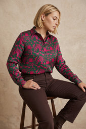Chemisier Chalet sur Lou, mannequin taille 42 #taille Lou porte une taille 42