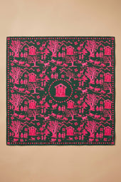 Foulard en Soie Chalet