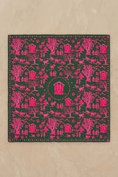 Foulard en Soie Chalet