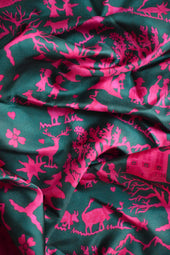 Foulard en Soie Chalet