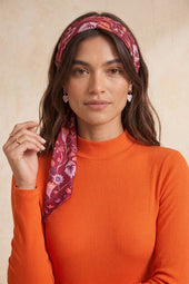 Foulard en soie Escale à Java