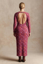 Robe Romy Escale à Java sur Lou, mannequin taille 42 #taille Lou porte une taille 42