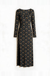 Robe Grand Cœur Jardin Brodé