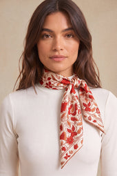 Foulard en soie Java Impériale