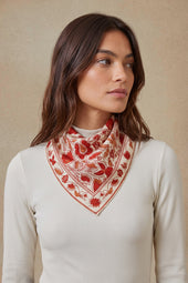 Foulard en soie Java Impériale