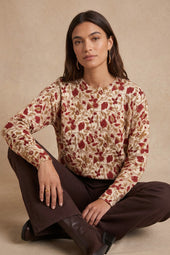 Pull Java Impériale sur Olivia, mannequin taille 36 #taille Olivia porte une taille 36