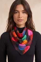 Foulard en soie Midnight