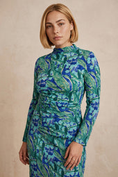 Robe Allure Myrtille sur Lou, mannequin taille 42 #taille Lou porte une taille 42