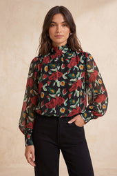 Blouse Galatéa Rose des Nuits