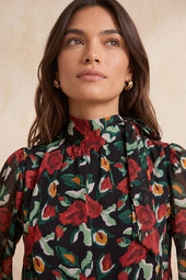 Blouse Galatéa Rose des Nuits