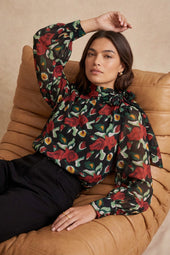 Blouse Galatéa Rose des Nuits