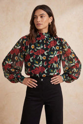 Blouse Galatéa Rose des Nuits