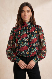 Blouse Galatéa Rose des Nuits