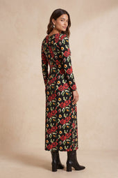 Robe Grand Cœur Rose des Nuits