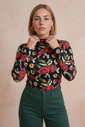 Top Ariana Rose des Nuits sur Lou, mannequin taille 42 #taille Lou porte une taille 42